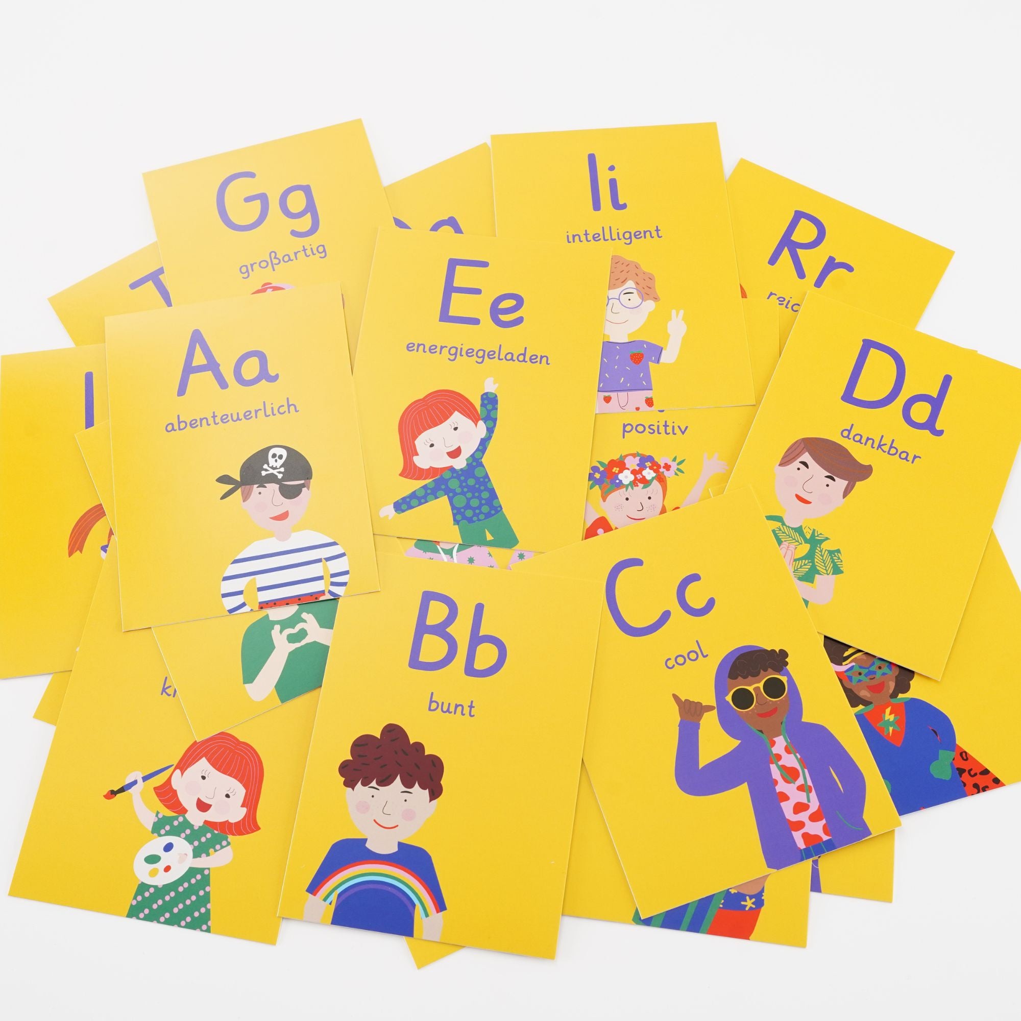 Kinder ABC Karten- Set