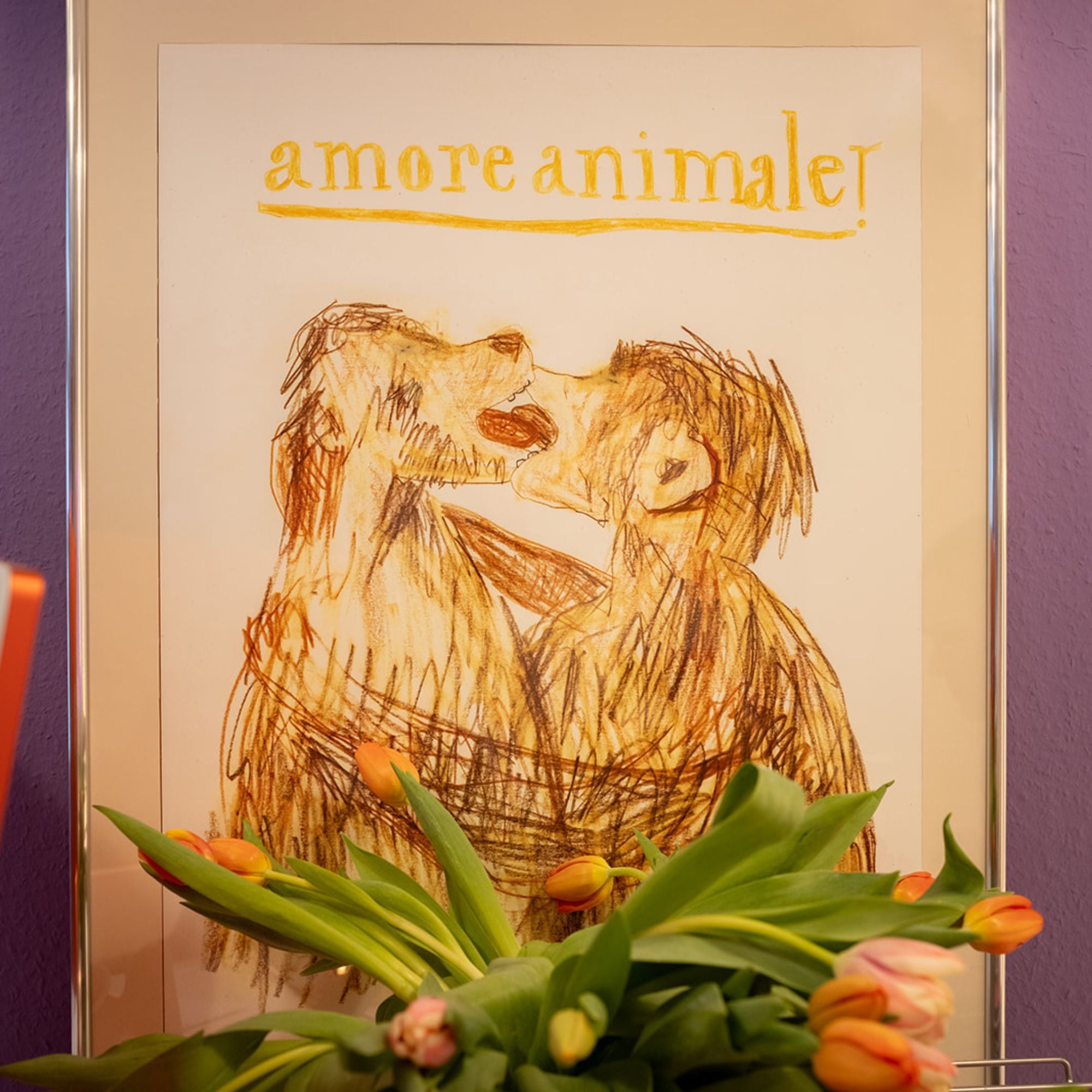 Kunstdruck "amoreanimale"