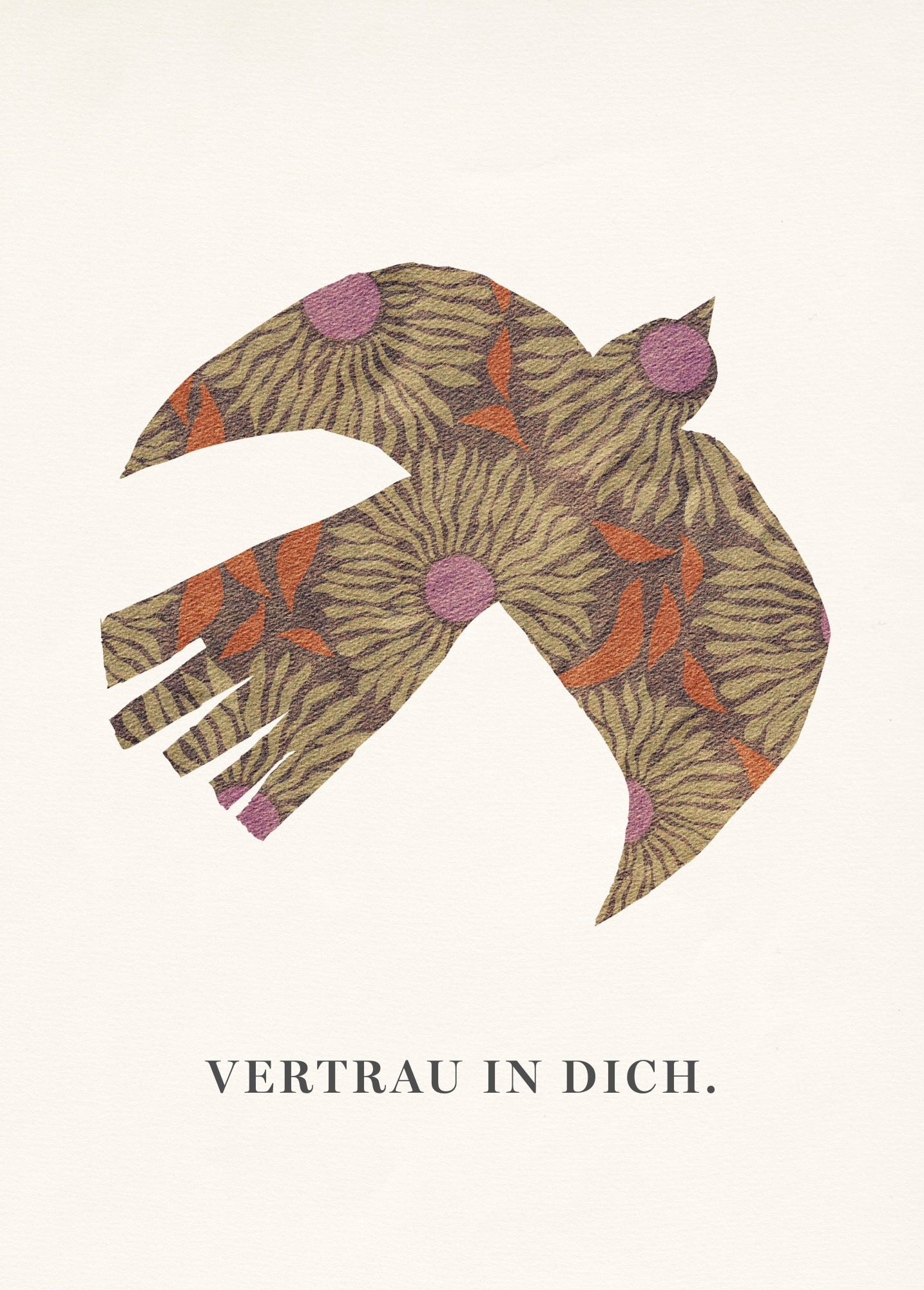 Poster - "Vertrau in dich"